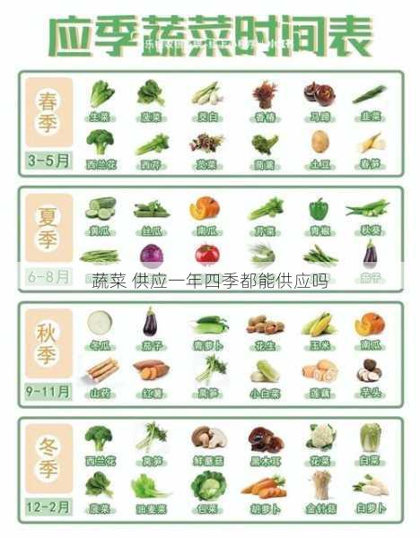 蔬菜 供应一年四季都能供应吗第1张-蔬菜基地绿色种植产业带