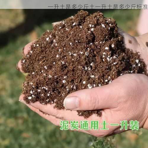 一升土是多少斤土一升土是多少斤标准第1张-蔬菜基地绿色种植产业带